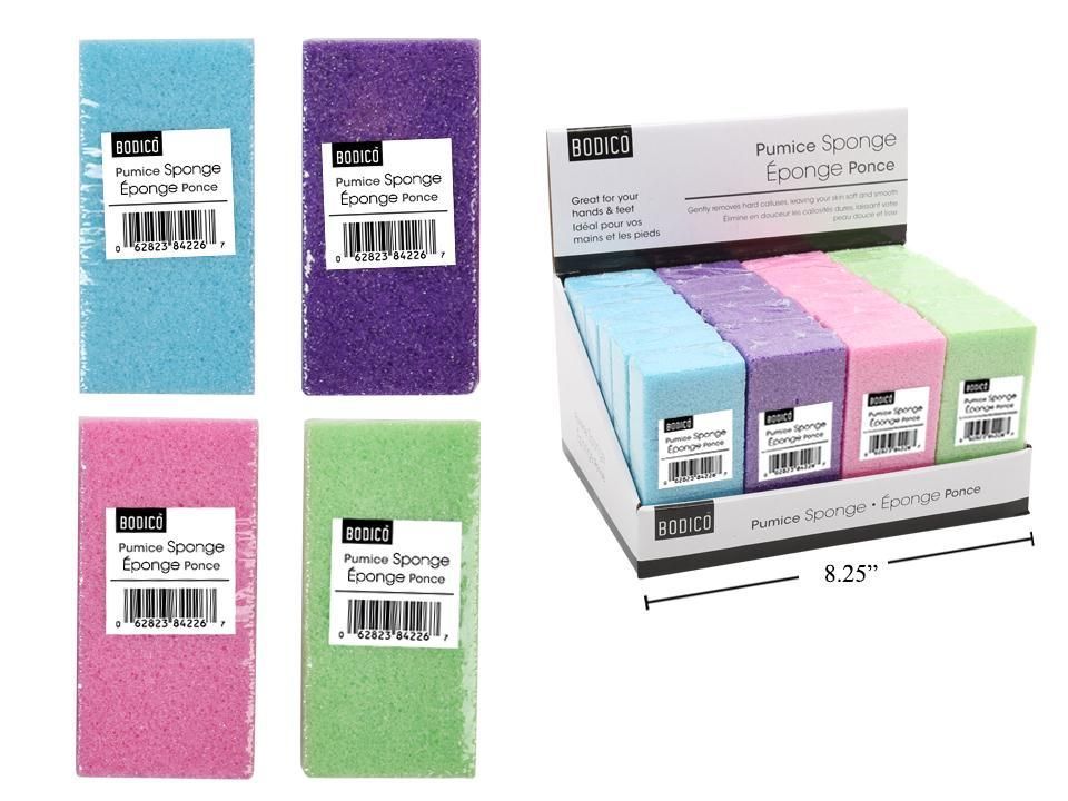 ÉPONGE PONCE PRÉS DE 24 4 COULEUR(E1-2)