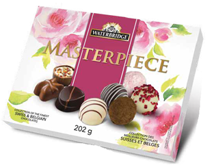 Assortiment de chocolat belge et suisse 204g (printemps)