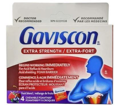 GAVISCON EXTRA FORT TABLETTE È CROQUER FRUITS(O1-2)