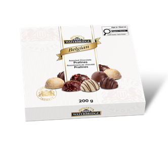 ASSORTIMENT DE CHOCOLAT BELGE WB 200G