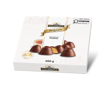 WB BOITE DE CHOCOLAT CRÈME BRULÉE 200 G