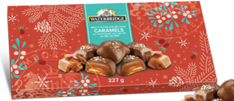 WB CHOCOLAT CARAMEL SALÉ BOITE DE 227 GR