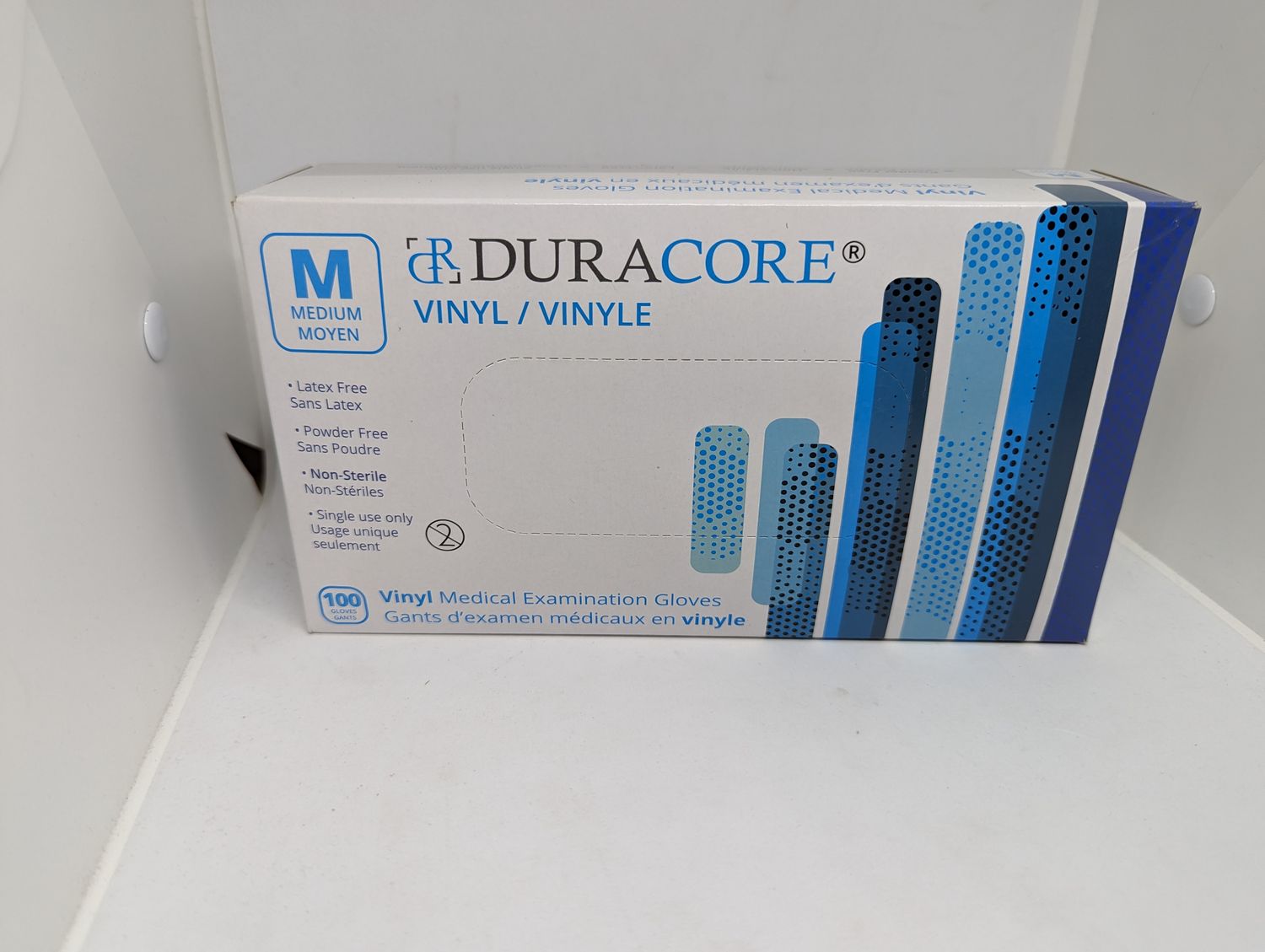 GANTS D EXAMEN MEDICAL EN VINYL MEDIUM