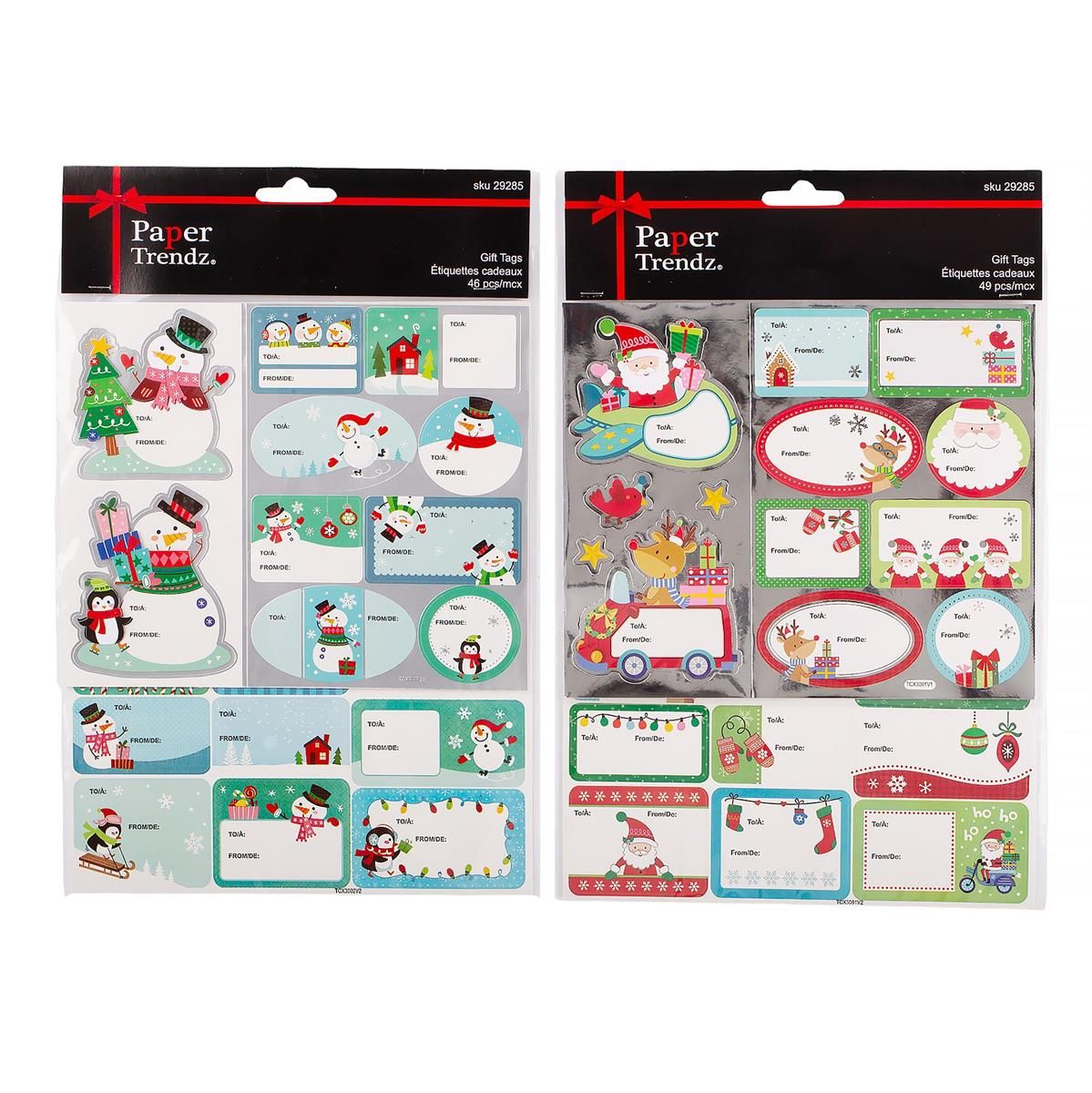 ÉTIQUETTE CADEAU AUTOCOLLANTE 46 MCX(XM)