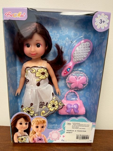 POUPEE 12PO AVEC ACCESSOIRES (A2-1)