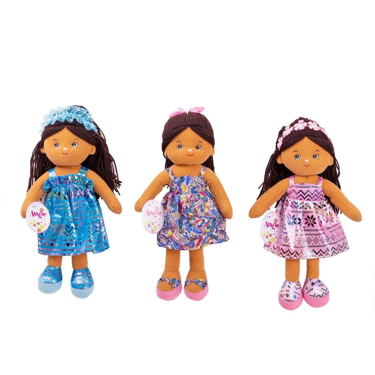 POUPÉE DE CHIFFON 15 PO 3 ASST (B7-5)