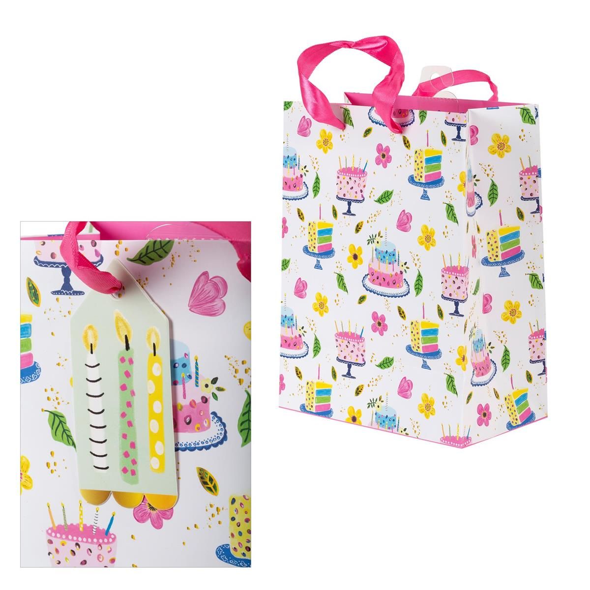 SAC CADEAU GATEAU ANNIVERSAIRE MOYEN (C7-2)