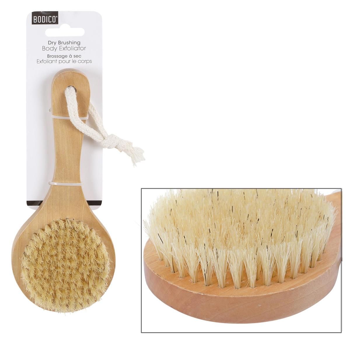 BROSSE A SEC EXFOLIANTE POUR LE CORPS (E5-6)
