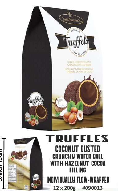 MCGREGORS TRUFFELS NOISETTE 12 X 200GR