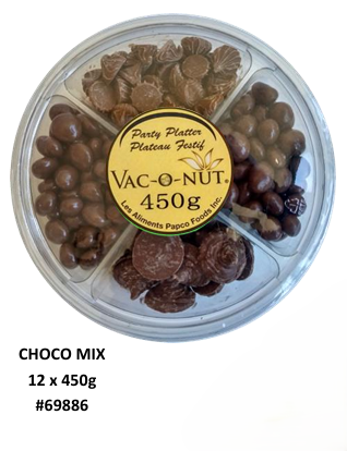 VAC-O-NUT ASSORTIMENT CHOCOLAT 450GR