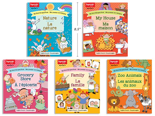 MON PREMIER LIVRE BILINGUE 5 ASST(J4-6)