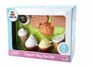 Set de nourriture factice - Dessert (9 pièces)   (PREB T3)