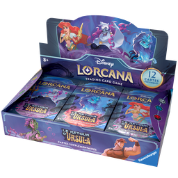 LORCANA DISNEY  SET-4 LE RETOUR D&#39;URSULA ( FRANCAIS) PRESENTOIR DE 24 )