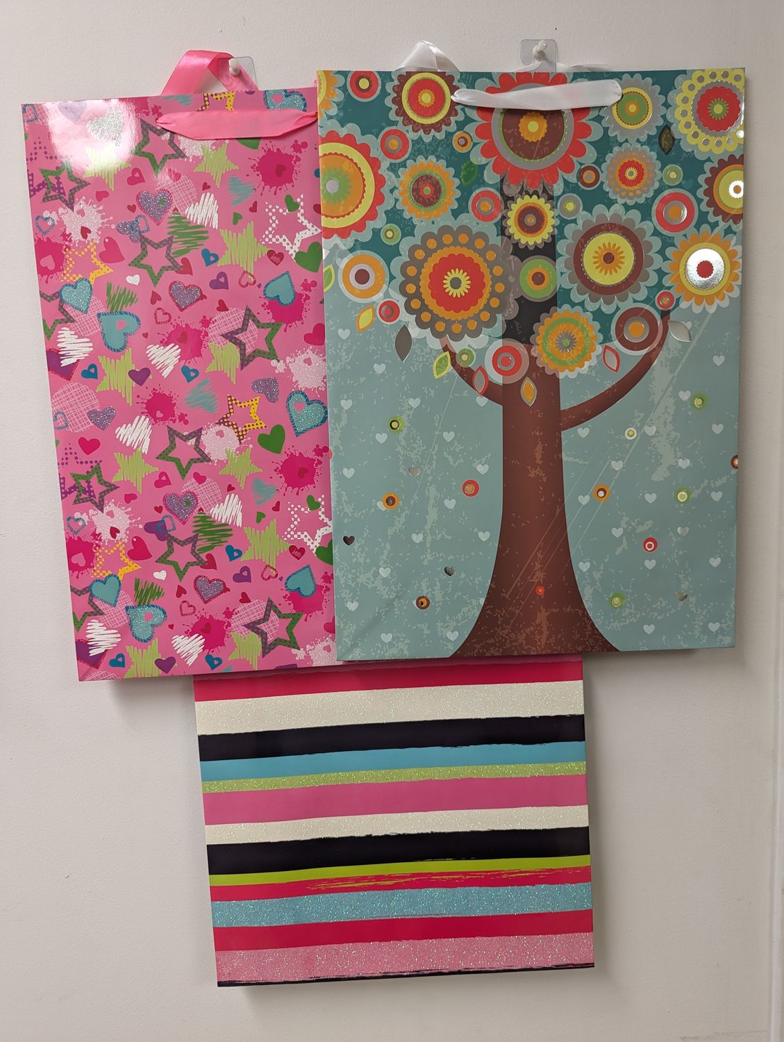 SAC CADEAU  JUMBO ARBRE ETOILE LIGNE (D3- )