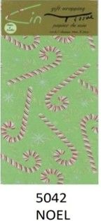 PAPIER DE SOIE PQT DE 4 FEUILLES NOEL (D1-5)