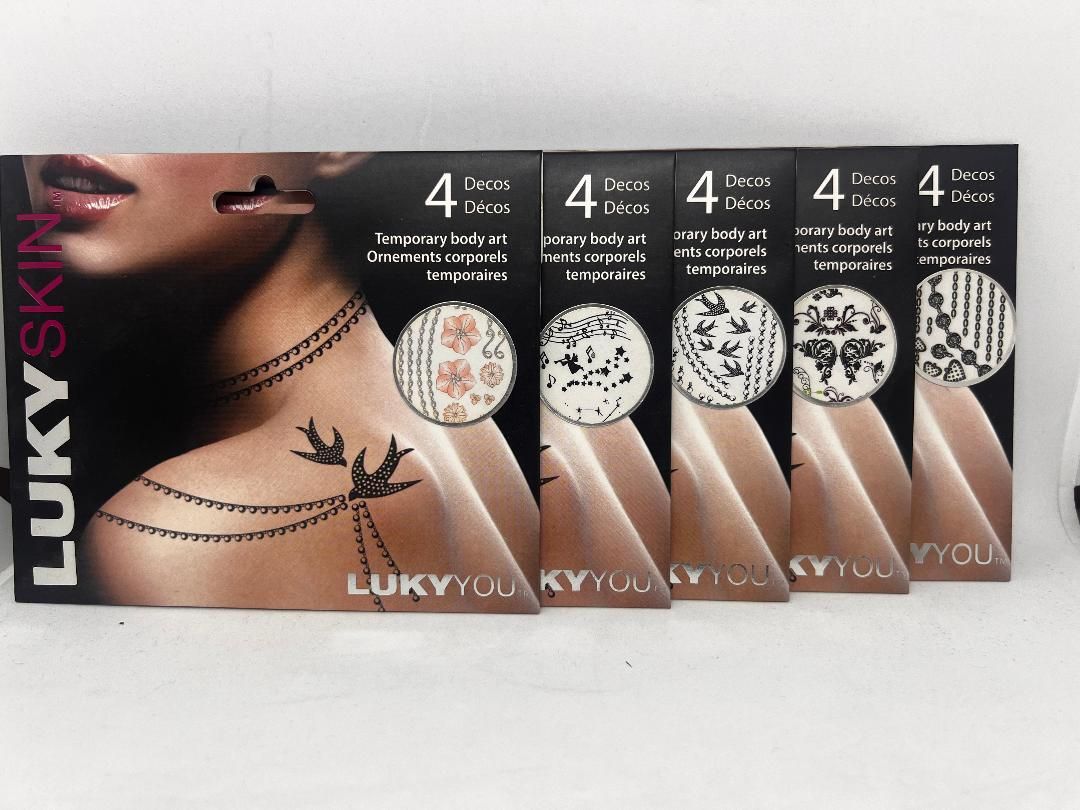 TATTOO TEMPORAIRE 4 MCX Asst (LQD)(4-5)