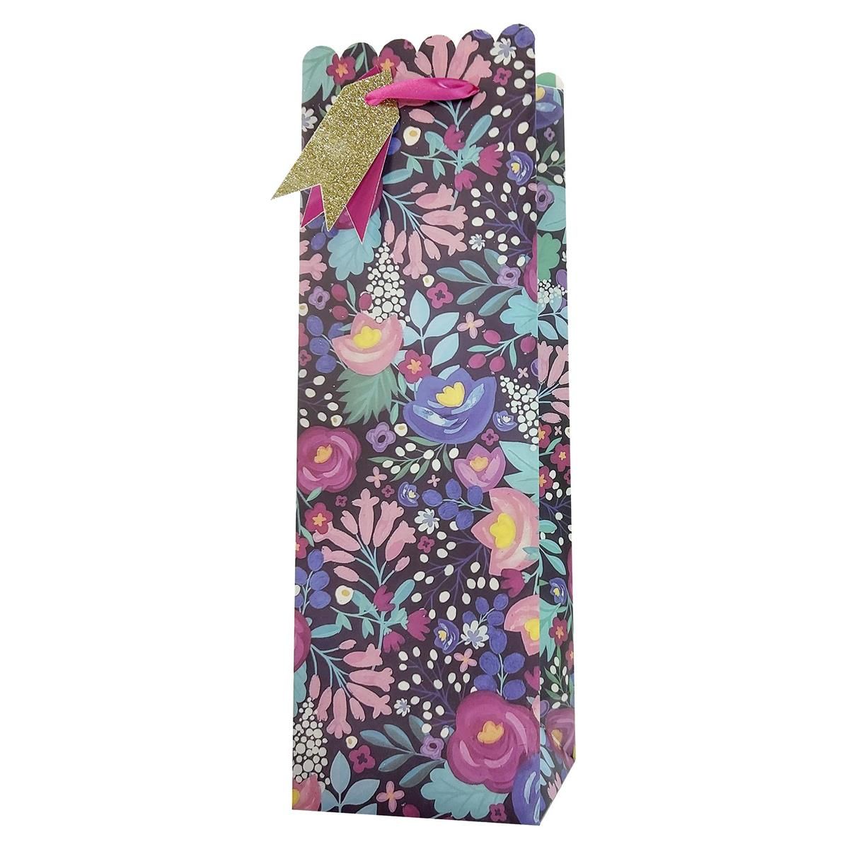 SAC A VIN FLORAL(C7-6)