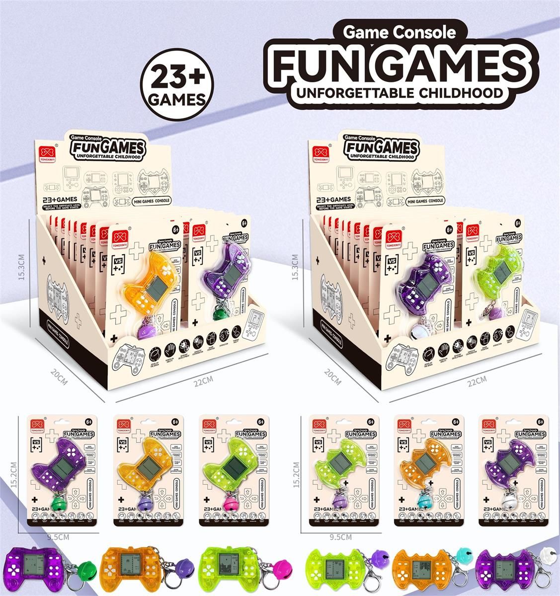 MINI JEUX VIDÉO ASST