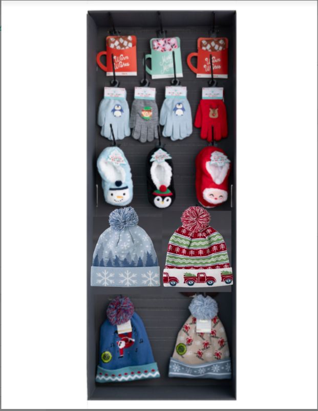 PRÉSENTOIR BAS ET ACCESSOIRES DE NOEL GERTEX