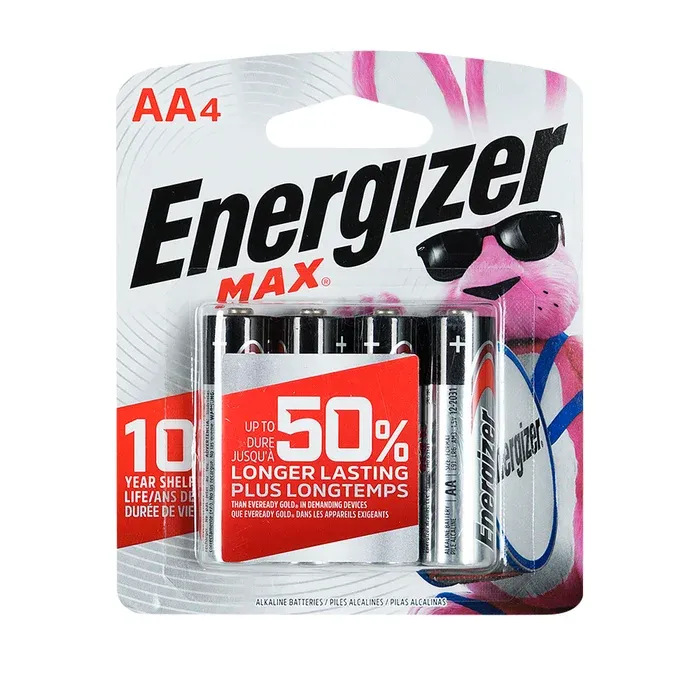 ENERGIZER PILE AA (PQT DE4) (J3-3)