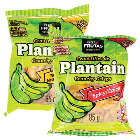 CROUSTILLES DE PLANTAINS