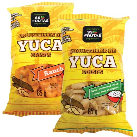 CROUSTILLES DE YUCA