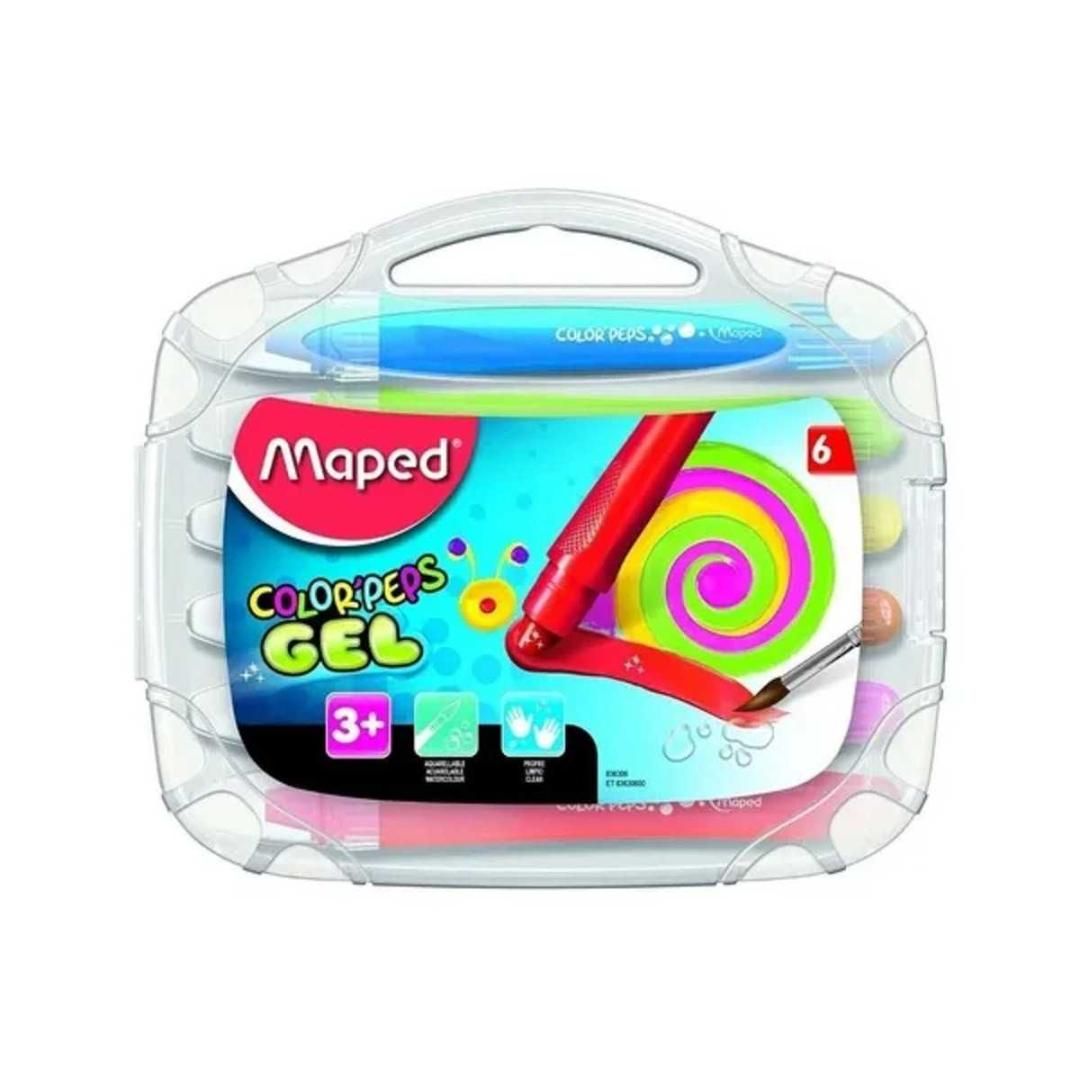 Crayon Gel Maped Bte de 6  (I5-5)