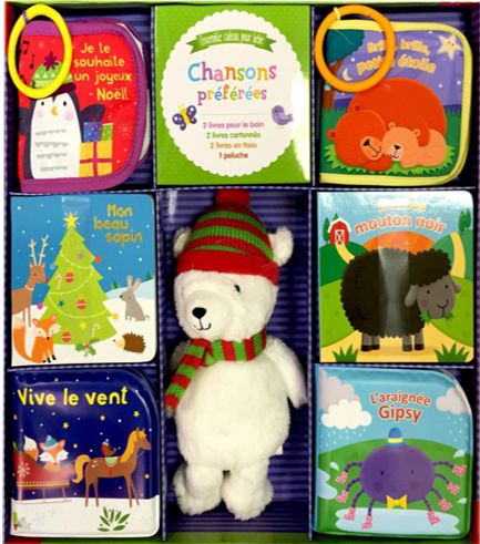 ENSEMBLE DE LUXE LIVRES DE CHANSONS POUR ENFANTS (XM)