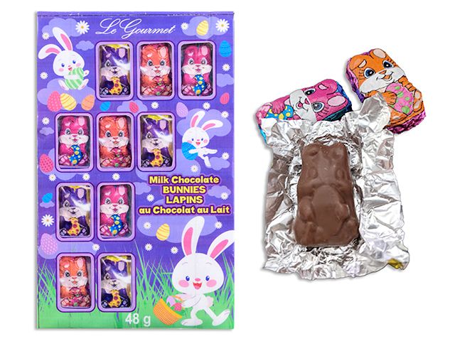 LAPIN AU CHOCOLAT 10MCX  48 GR (PQ)