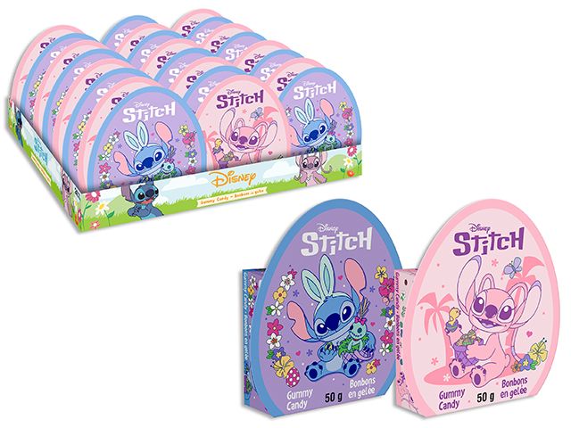 BOITE DE CHOCOLAT ANGEL ET STITCH 50 GR DISPL 24 (PQ)