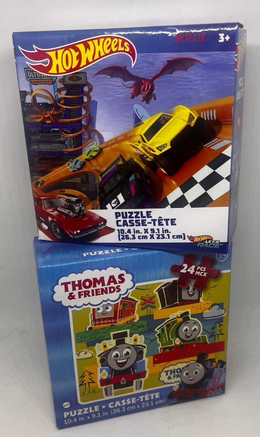 CASSE-TÊTE DE 24 MCX THOMAS/HOT WHEEL