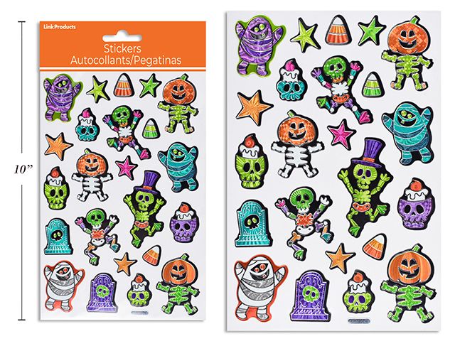 AUTOCOLLANT  THEMATIQUE HALLOWEEN(RW)