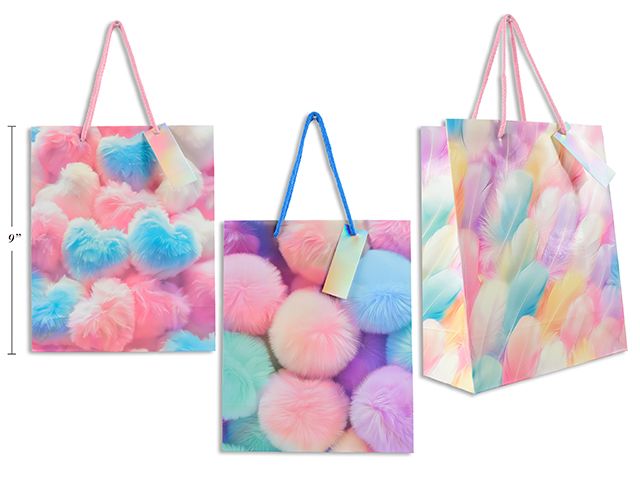 SAC CADEAU MOYEN ASST FLUFFY(C10-4)