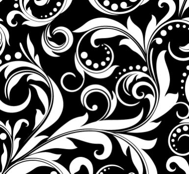 ROULEAU PAPIER MOTIF NOIR(N2-1)