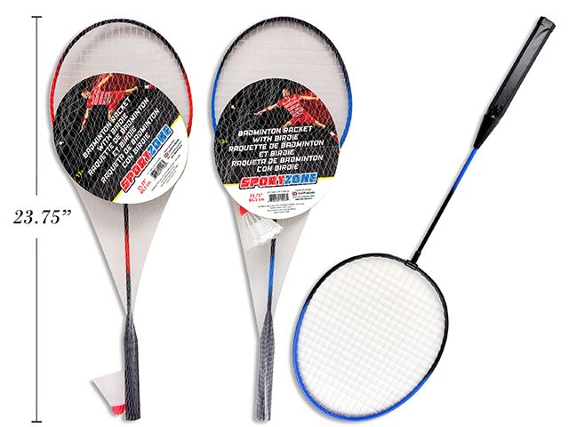 RAQUETTE BADMINTON AVEC BIRDIE (ETE)