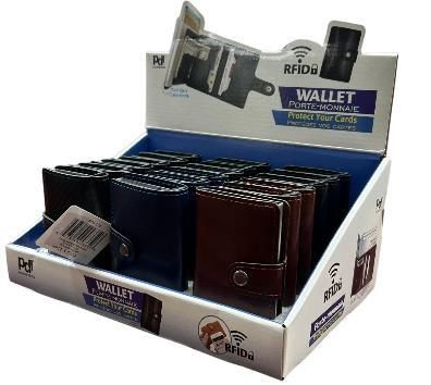 PORTEFEUILLE RFID ANTI-FRAUDE