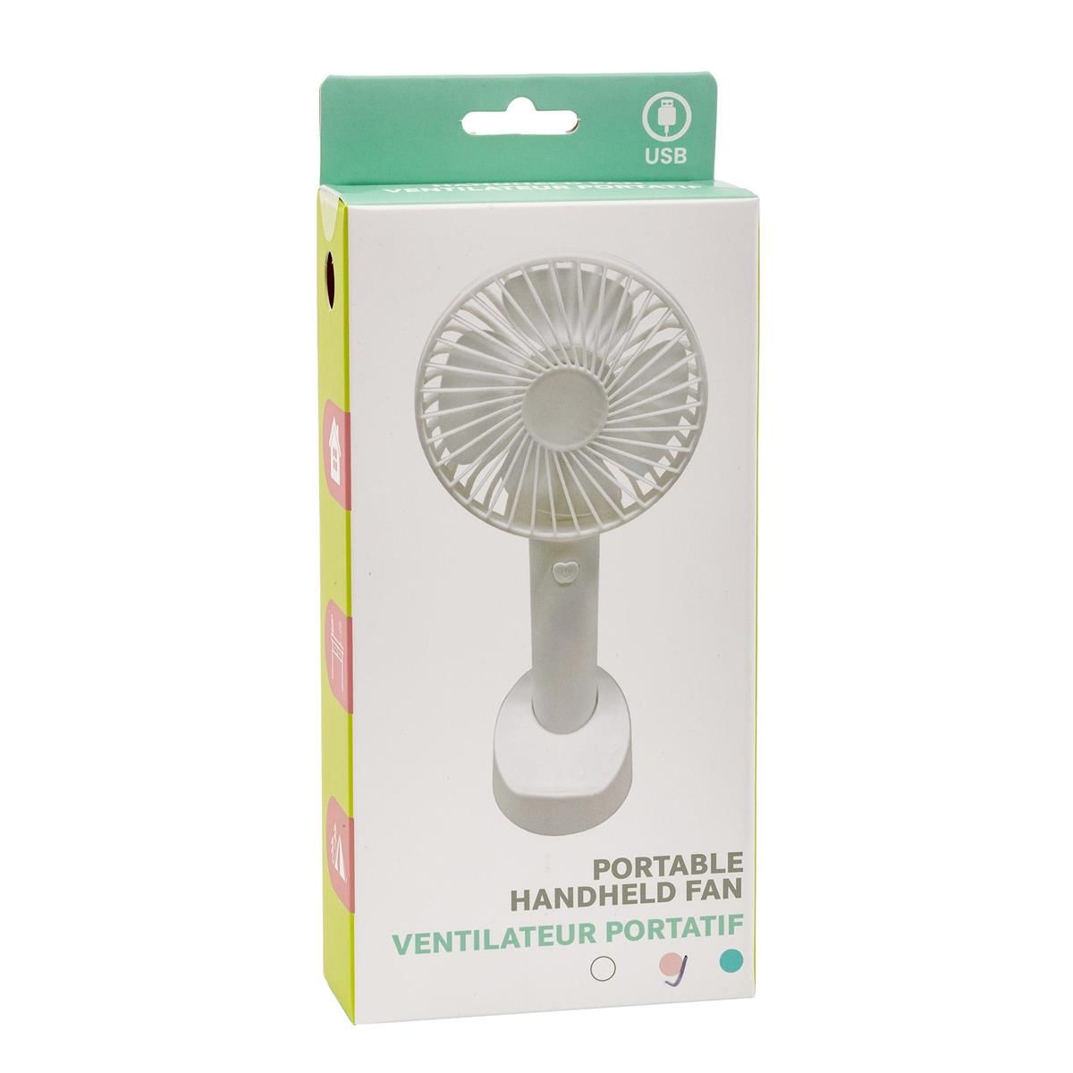 VENTILATEUR PORTATIF RECHARGEABLE (ETE)