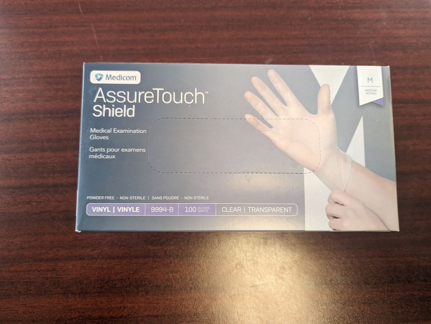 MNEDICOM ASSURETOUCH VINYLE MEDIUM(N4-1)