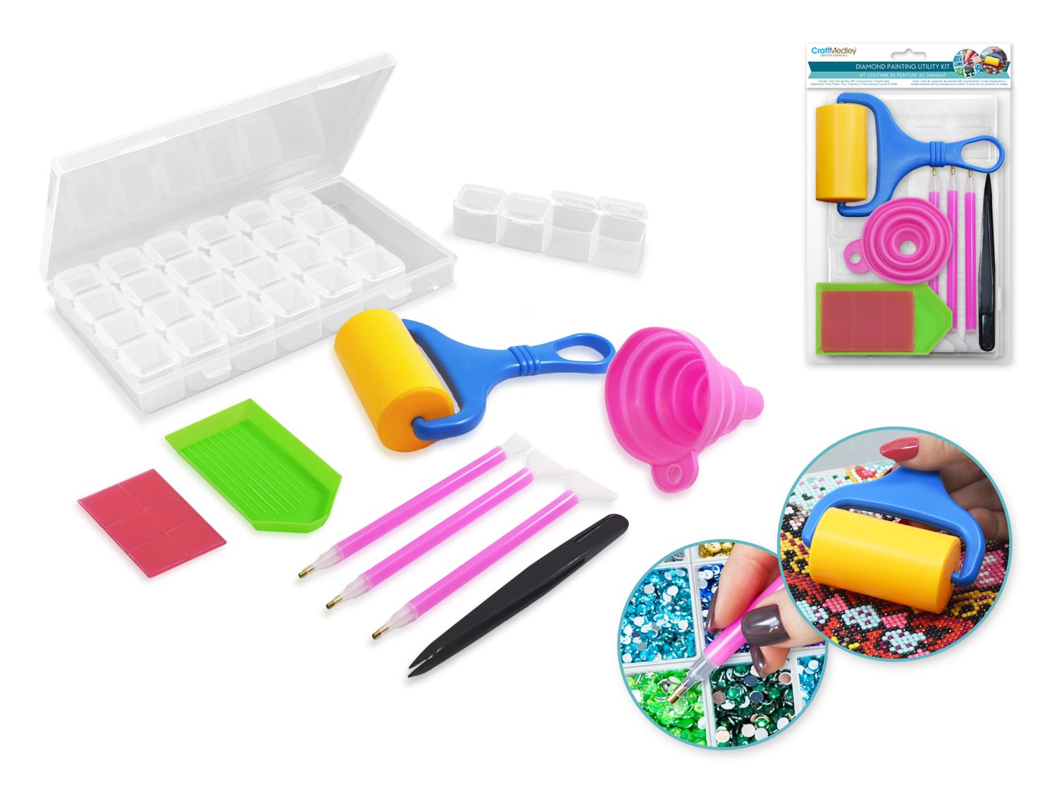 ENSEMBLE POUR PEINTURE A DIAMANT(A4-5)