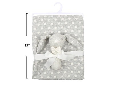 ENSEMBLE COUVERTURE ET HOCHET GRIS(A6-4)