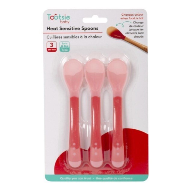 CUILLERE SENSIBLE A LA CHALEUR ENS DE 3  (A6-6)
