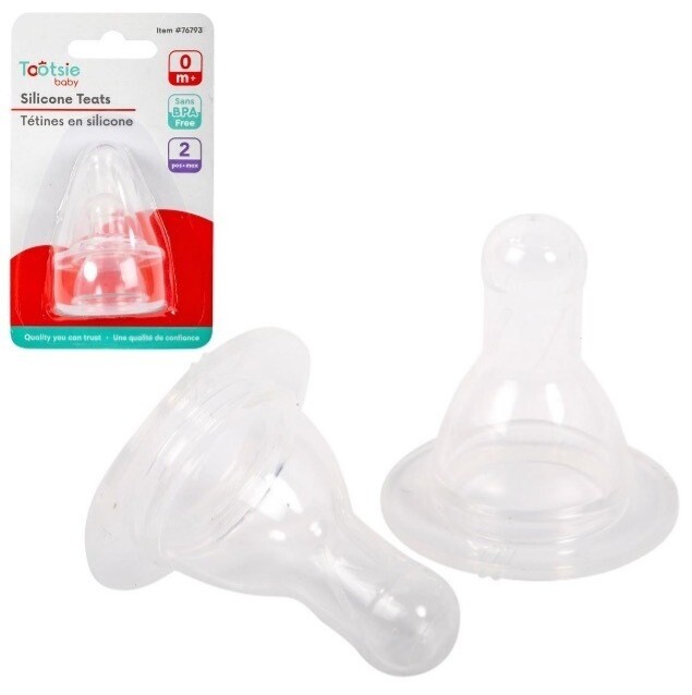 TETINES EN SILICONE PK.2(A8-6)(DIS)