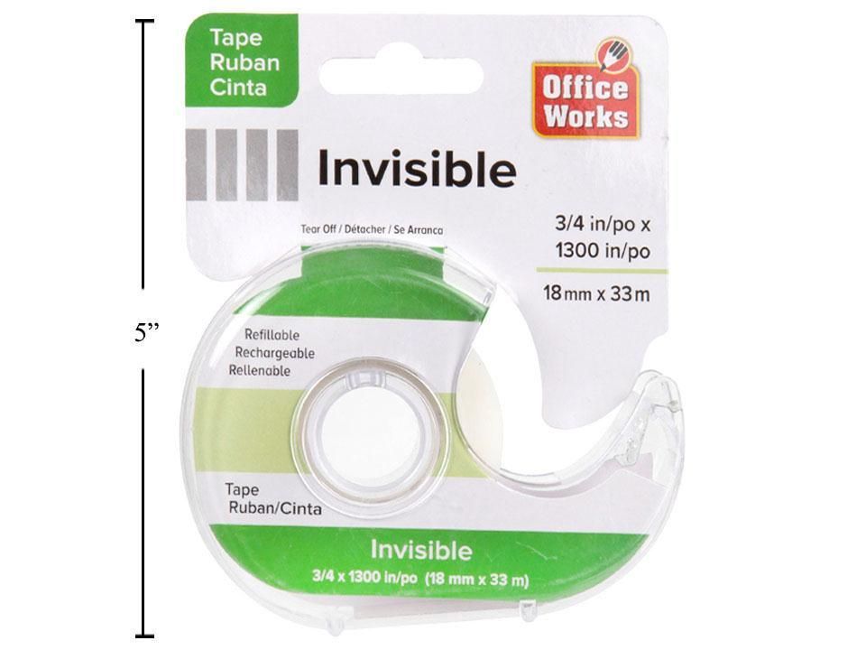 RUBAN ADHÉSIF INVISIBLE 3/4 X 1300 (H3-6)