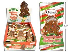 SAPIN EN GUIMAUVE ENROBE DE CHOCOLAT - PRÉSENTOIR DE 24MCX (XM)