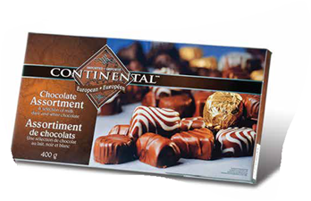 CHOCOLAT CONTINENTAL BOITE 400G (XM)