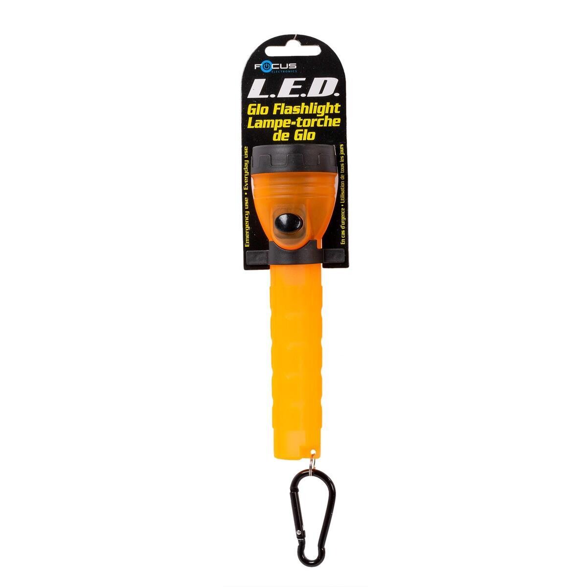 PRESENTOIR DE 12 LAMPES DE POCHE ORANGE (E2-2)