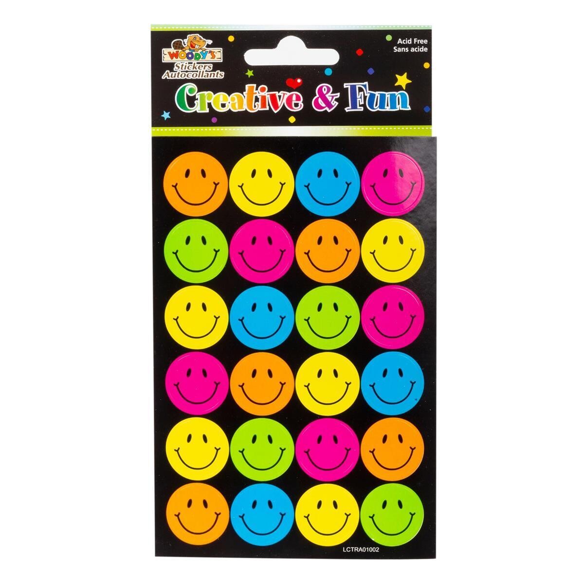 AUTOCOLLANTS 4X6 SOURIRE