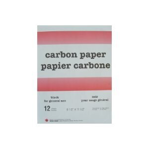 Papier carbone noir 8x11 (100) (H4-3)