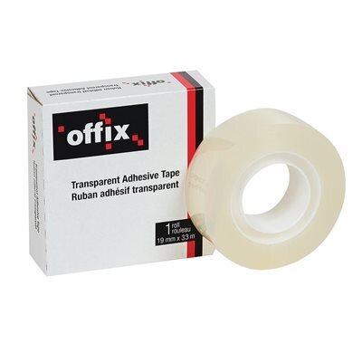 Ruban adhésif Offix trans. 18x33 rouleau (H2-5)