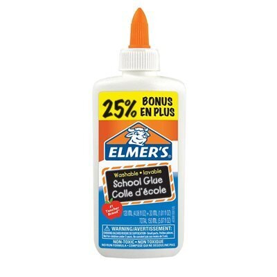 Colle blanche Lavable 120ml + 30 ml (I4-2)